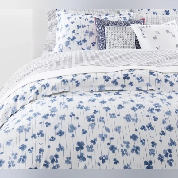 BRAND NEW RALPH LAUREN F/Q 3PC DUVER COVER SET ANYA FLORAL